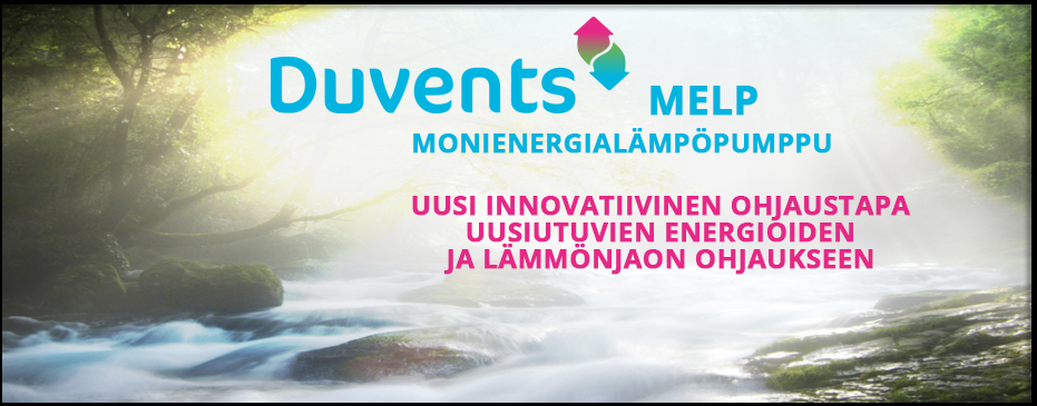 uusiutuvien energioiden ja lämmönjaon ohjaukseen! Uusi innovatiivinen ohjaustapa